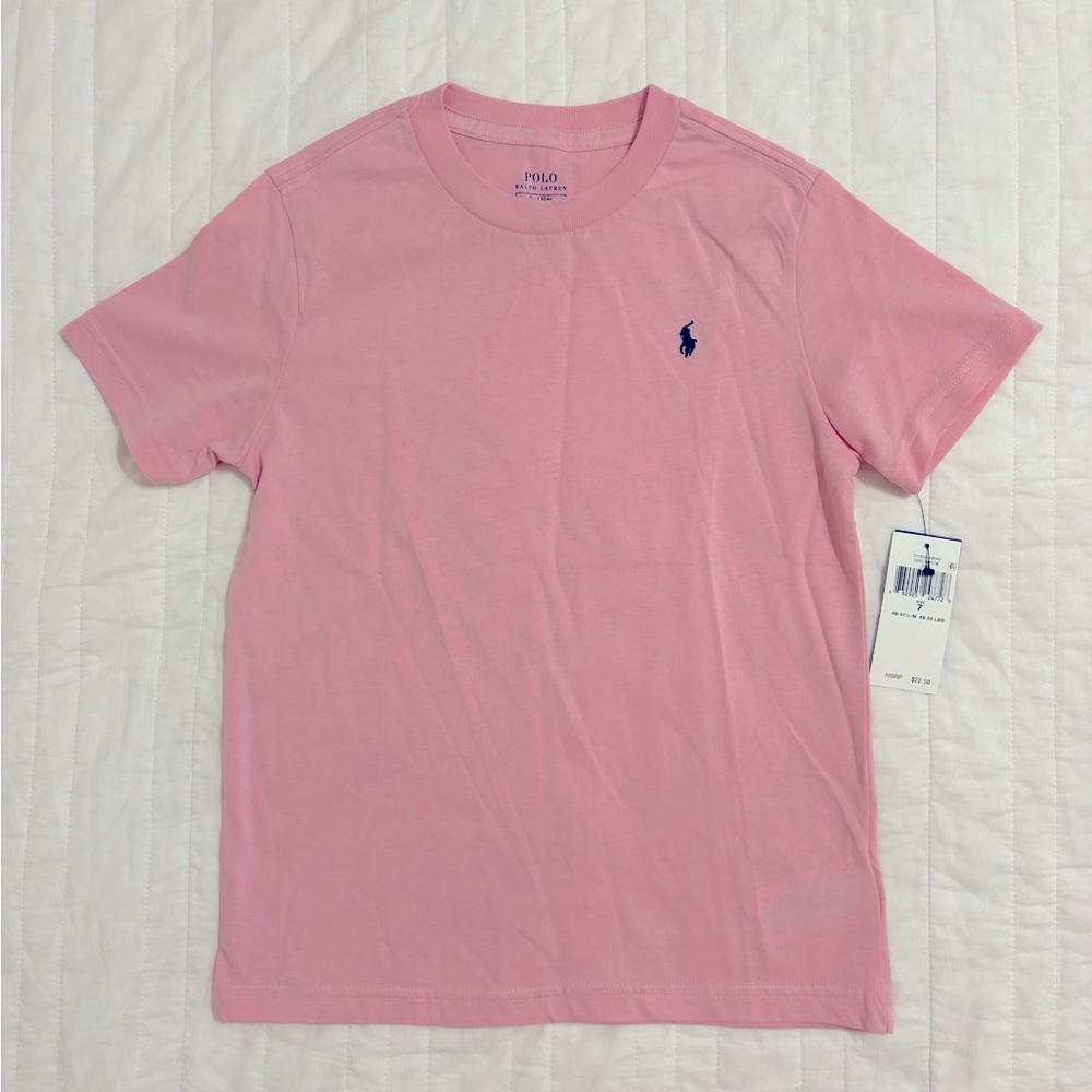 Polo Ralph Lauren Kids NWT T Shirt Pink for Girls and Boy